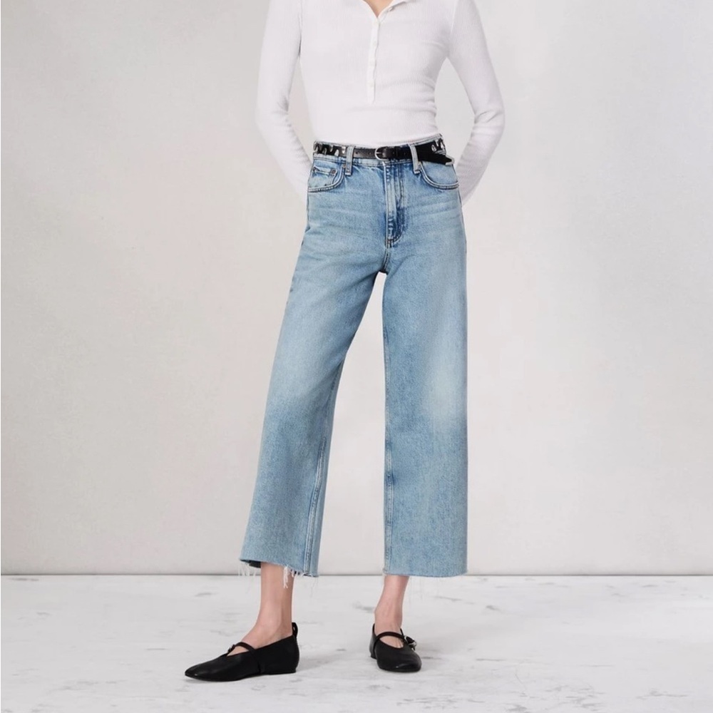 NWOT Rag & Bone Andi Ankle Wide-Leg Jean
